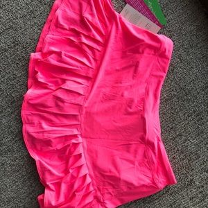 Hot Pink Tennis Skort